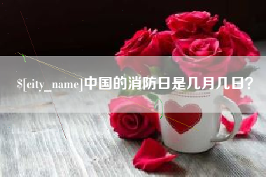 丽江中国的消防日是几月几日？