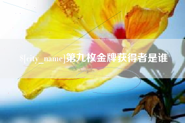 丽江第九枚金牌获得者是谁