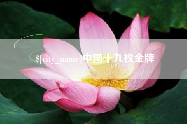 丽江中国十九枚金牌