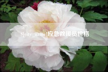 丽江应急救援员价格