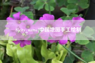丽江中国地图手工绘制
