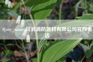 丽江川消消防器材有限公司官网电话