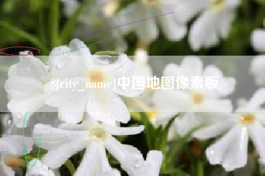 丽江中国地图像素版