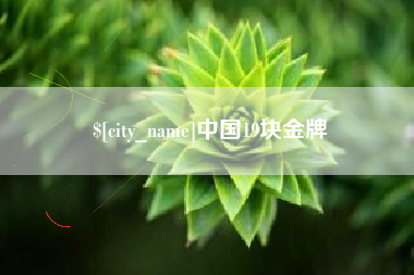 丽江中国19块金牌