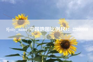 丽江中国地图比例尺1：22000000