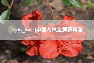 丽江中国九枚金牌获得者