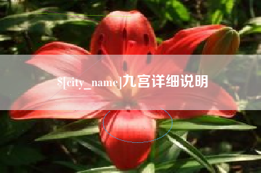 丽江九宫详细说明