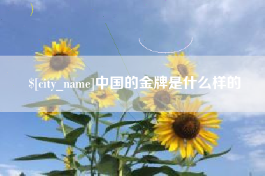 丽江中国的金牌是什么样的