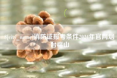 丽江消防证报考条件2024年官网烟台福山